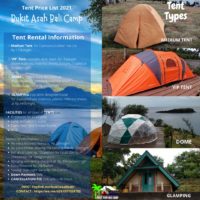 Jenis Jenis Tenda Tersedia